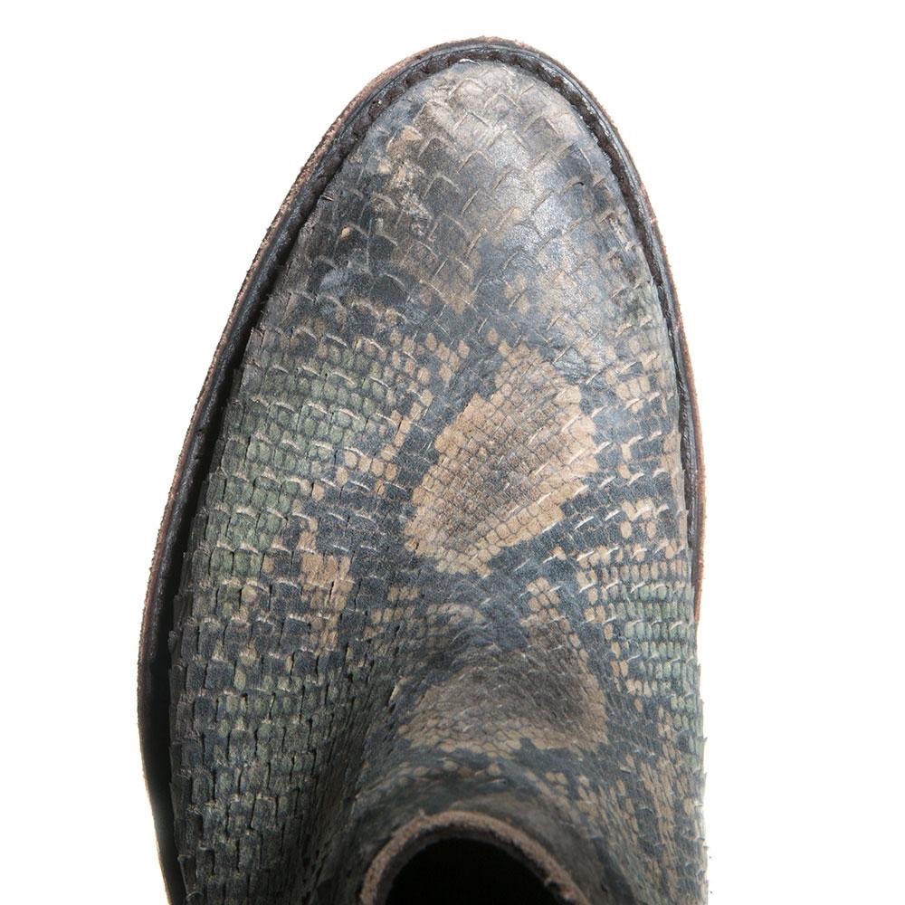 Liberty black python booties - Picture 2 of 3